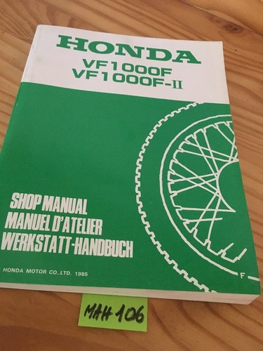 Honda vf1000f vf1000fii vff - honda,