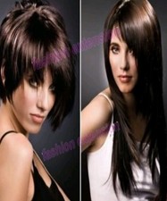 EXTENSIONS A CLIPS DE CHEVEUX NATUREL REMY HAIR 41 CM ,8 BANDES, 18 CLIPS ,80 gr