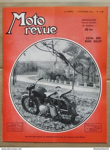 Moto revue 1109 - 1109:, 250