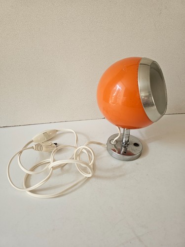 Lampe boule orange poser - boule,