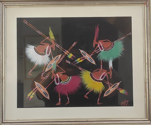 Peinture africaine - peinture,
