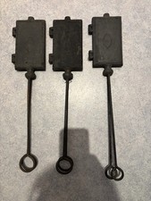 3 Anciens Gaufrier En Fonte