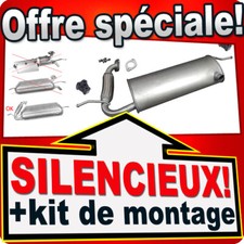 Silencieux Arriere pour Smart FORTWO (451) 1.0 dés 2010 MHD