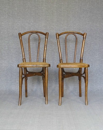 Chaises bistrot cannées - chaises,