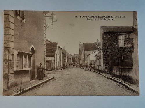 Ancienne cpa fontaine - ancienne,