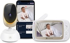 Motorola Nursery VM85 5.0" Video Baby Monitor Wi-Fi Camera with Mood Light™