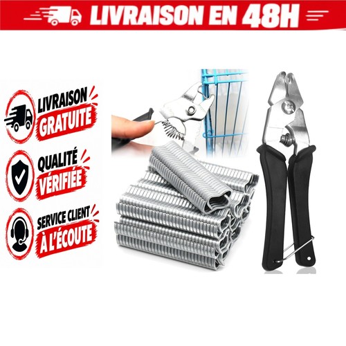 Pince anneaux pour grillage - à,