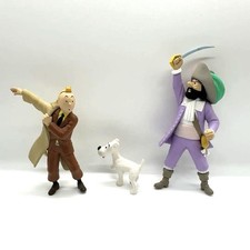 Tintin Figure 3-Piece Set - Tintin, Snowy & Captain Haddock Collectibles