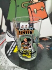 VERRE 9 CM TINTIN LE TRESOR DE
