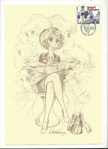 Walthery natacha ex libris - walthery,