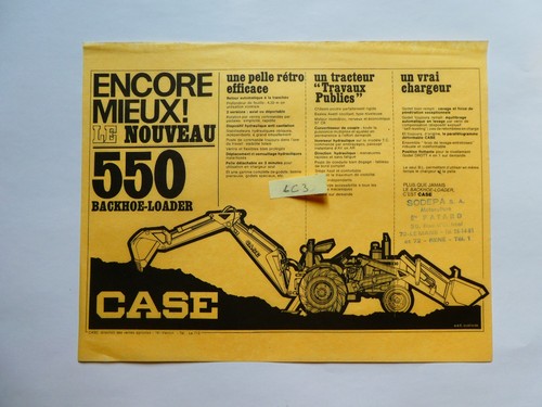 Lc3 prospectus case backhoe - prospectus,