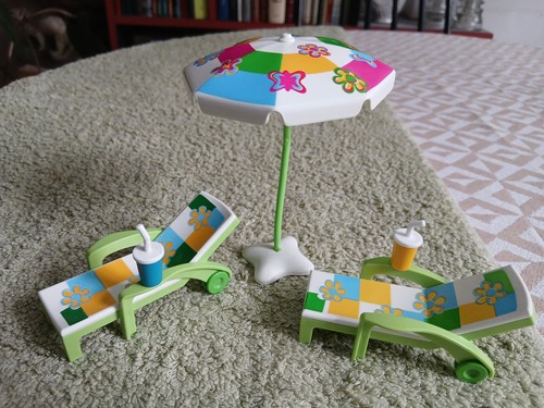 Jardin playmobil transats - playmobil,
