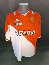 Kappa As Monaco Vizzavi ELOI 14 Vintage Jersey Football Jersey XL
