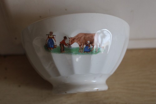 Bols ancien vache - bols,