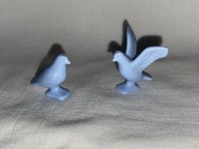 Playmobil 2 Blue Doves Castle Park Farm Birds Fairy Zoo Garden