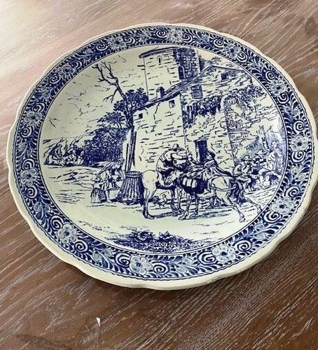 Plat delfts boch cm - plat,