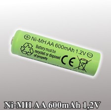 Aa 600mAh 1,2V NI-MH / Nimh