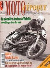 MOTO D'EPOQUE 2 NORTON 350 MG