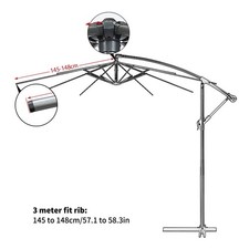 Canopy De Parasol De Jardin