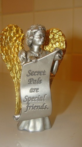 Vintage camco pewter guardian - pewter,