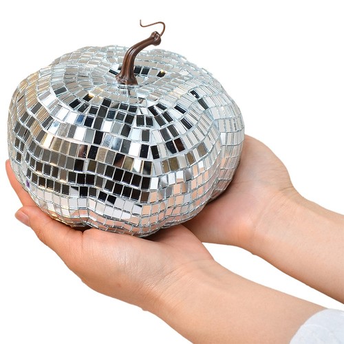 Boule disco miroir argentée - boule,