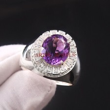 Naturel Gemme Améthyste Avec