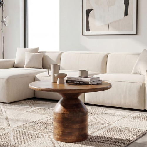 Table basse bois massif - table,