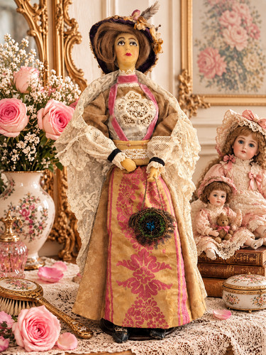 Rare poupée ancienne 1900 - rare,