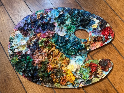 Palette artiste peintre - palette,