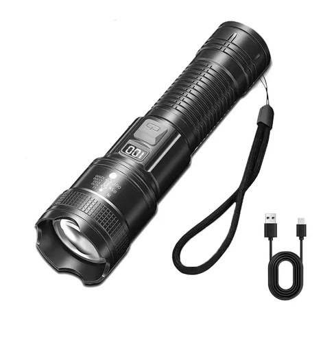 Lampe torche led tactique - torche,