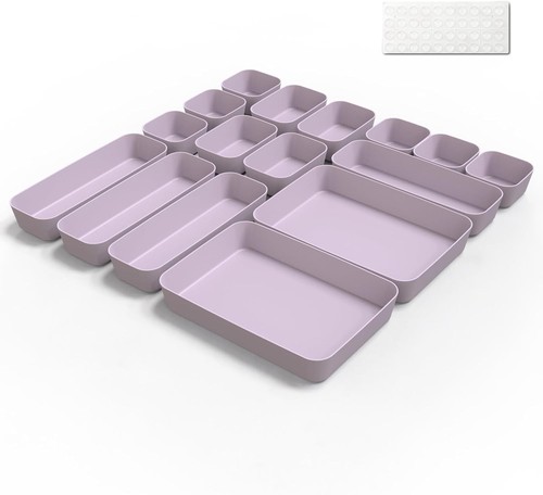 Lot organiseurs rangement - 16,