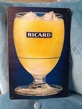 Plaque métal Ricard 20x30cm