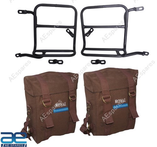 Sacoches marron avec - , raccord