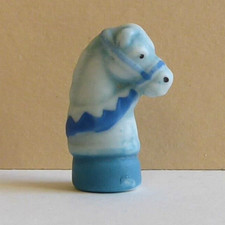 Blue & Red Chess Bean - 2006 - Blue Rider