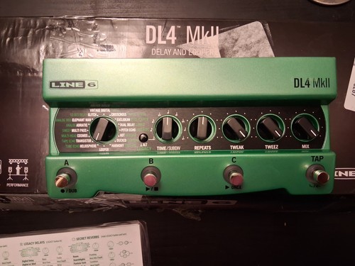 Line dl4 mkii delay modeler - line,