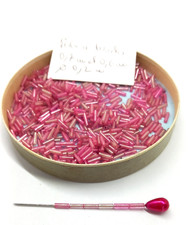 PERLES  A BRODER TUBE  EN