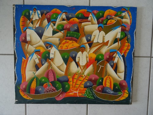Tableau art naïf - , toile