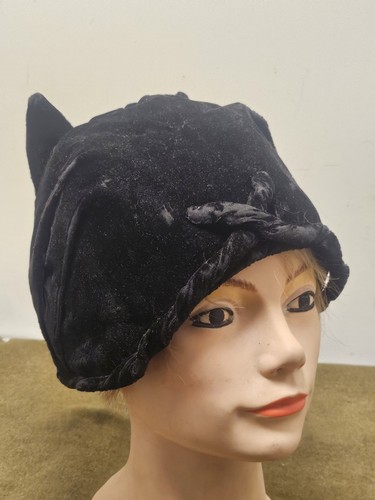 Ancien chapeau toque panthère - toque,