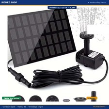 Pompe Fontaine Solaire 1.2W