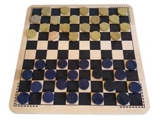 Jeu de dames en bois –