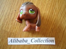 ** #77 BROWN DOG BEAGLE PUPPY** LPS LITTLEST PETSHOP PET SHOP HASBRO