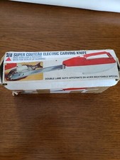 Couteau Electrique Avec Ecailleur A Poissons Seb Vintage