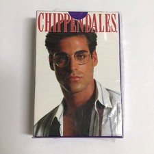 Vintage 1991 Chippendales Playing Cards Deck Models Pin Up 52 Cards SEALED Swap