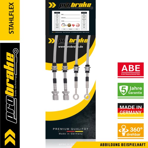 Steel braided brake - , color