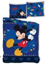 Mickey Mouse - Parure de lit Enfant Disney - Housse de Couette 140x200 cm Taie 6
