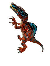 Vintage Hasbro Jurassic Park Jungle Spinosaurus Dinosaur Action Figure Read