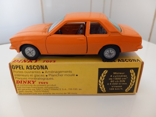 Dinky toys opel ascona 1543 - dinky,