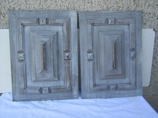 paire de panneaux boiseries