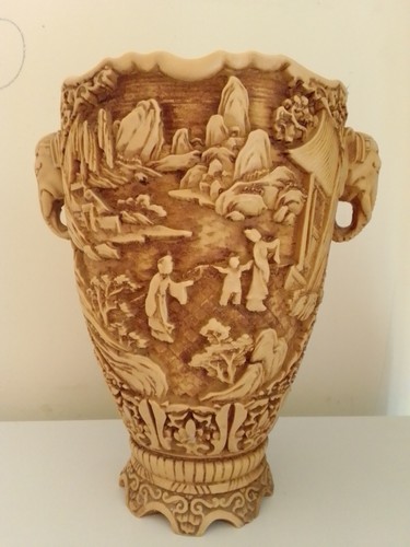 Vase resine style - resine,