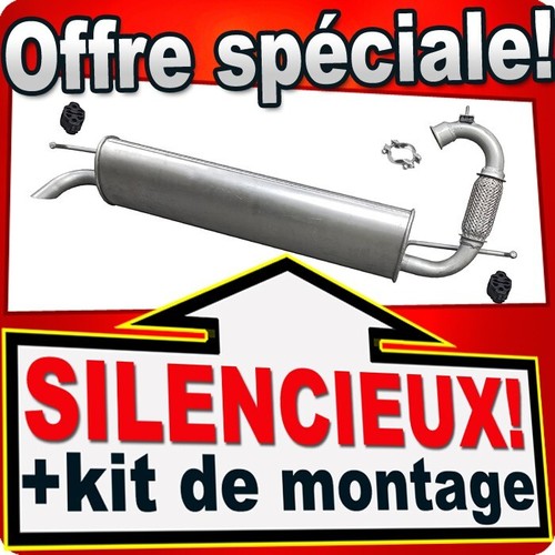 Silencieux arriere pour - silencieux,